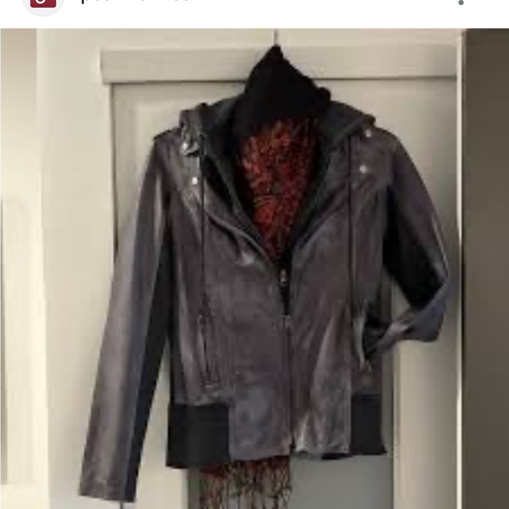 JKT NYC Hanna Patina Leather Jacket